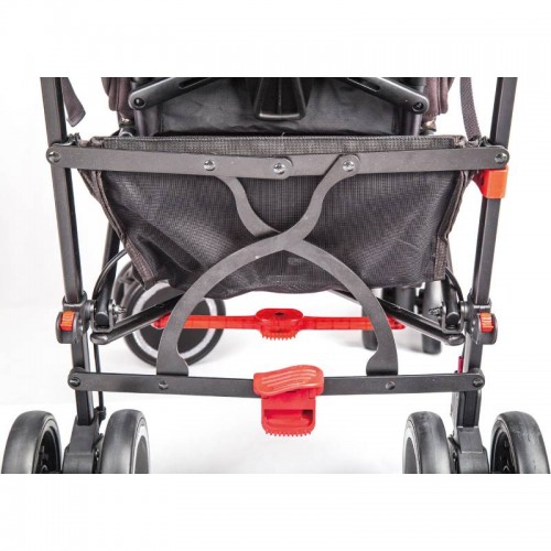 LASCAL M1 Buggy Stroller - Red/ Black